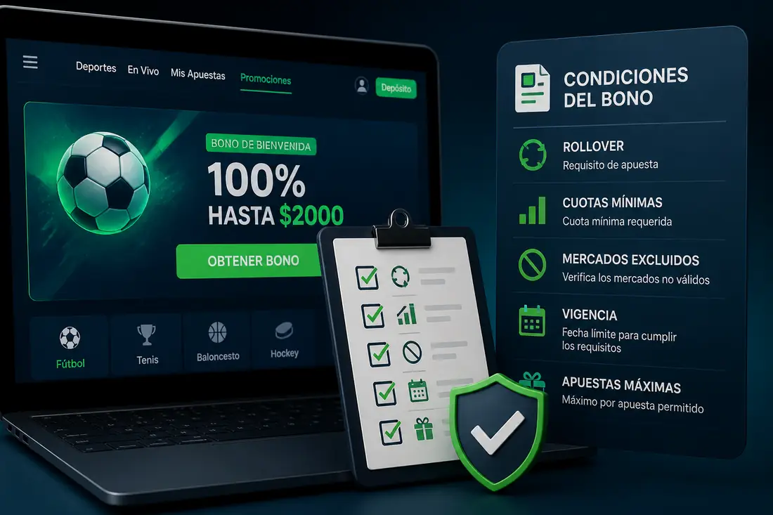 Bonos de apuestas y requisitos de liberación