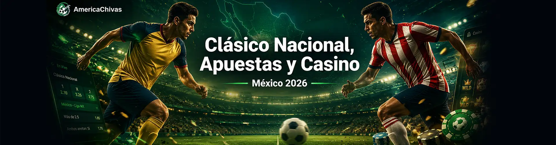 Clásico Nacional apuestas casino México
