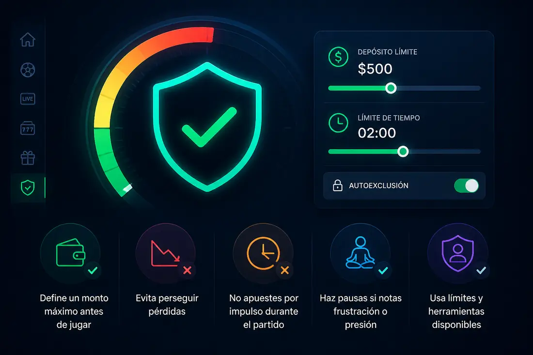 Guía de juego responsable y límites personales